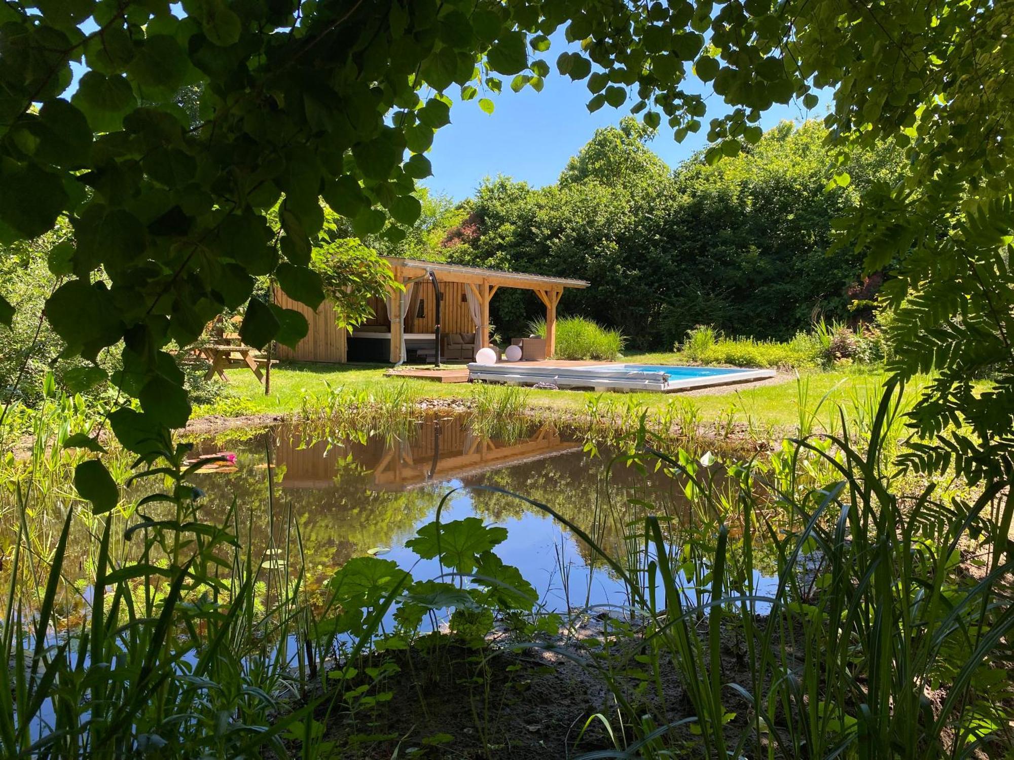 Gites & Spa De Charme " Ploum" Pouydesseaux 外观 照片